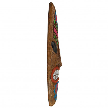 Toscano - Ka Hekili Thunder God Tiki Mask Wall Sculpture
