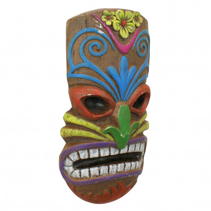 Toscano - Hoaloha, God of the Hawaiian Isle Tiki Mask Wall Sculpture
