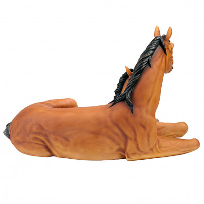 Toscano - Motherly Love Pony Foal and Mare Horse Statue