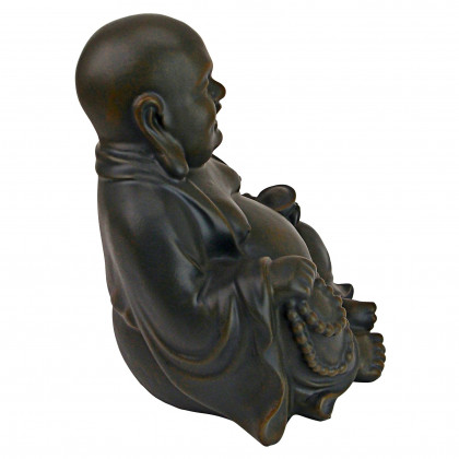 Toscano Laughing Buddha Happy Hotei Statue - Medium