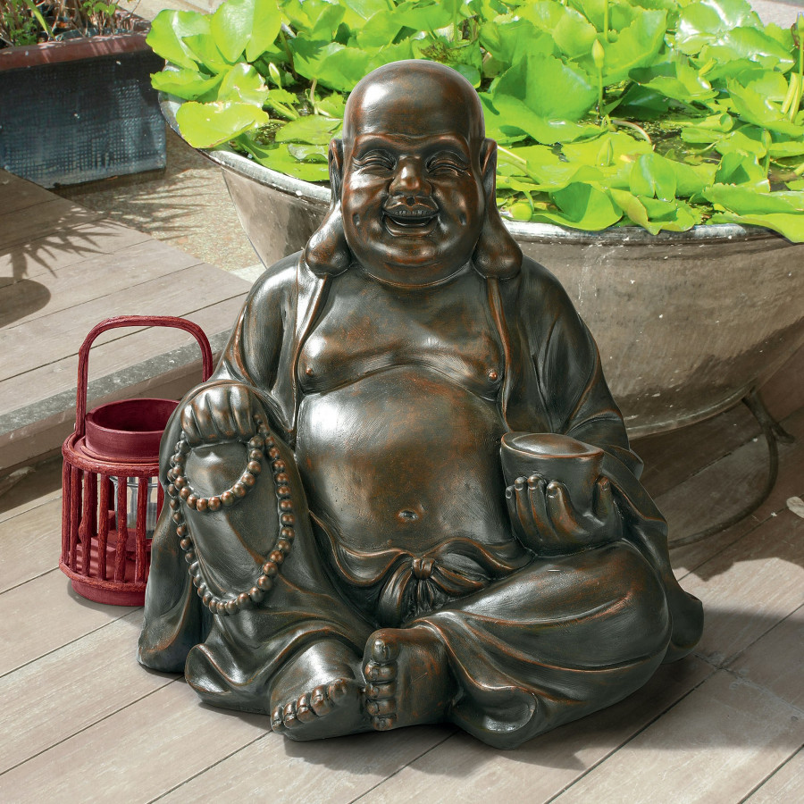 Toscano - Laughing Buddha Happy Hotei Statue