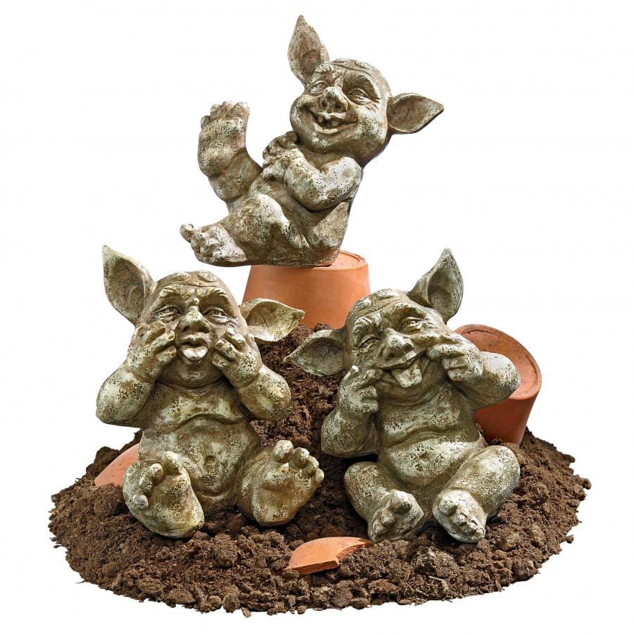 Toscano - Holy Terrors Gremlin Gargoyle Statues