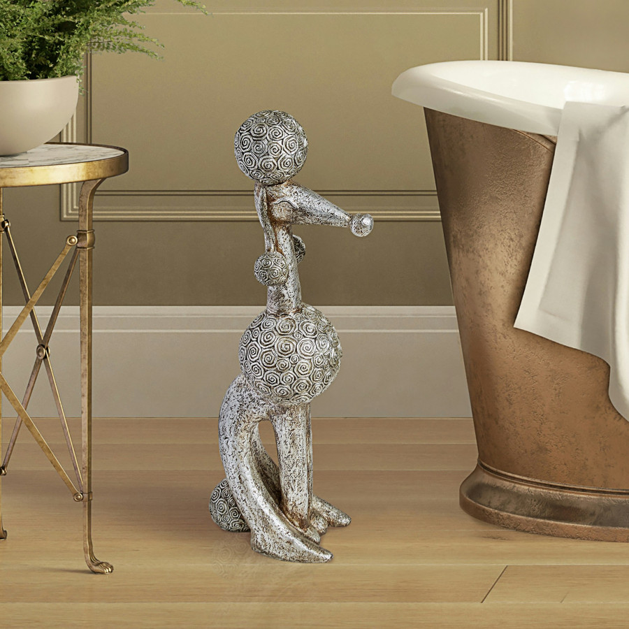 Toscano - Caniche ChienParis Poodle Dog Statue
