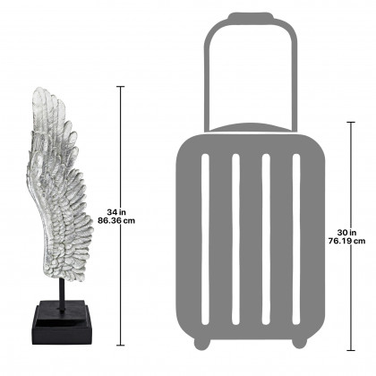 Toscano - Guided by the Heavens Angel Wing Statue