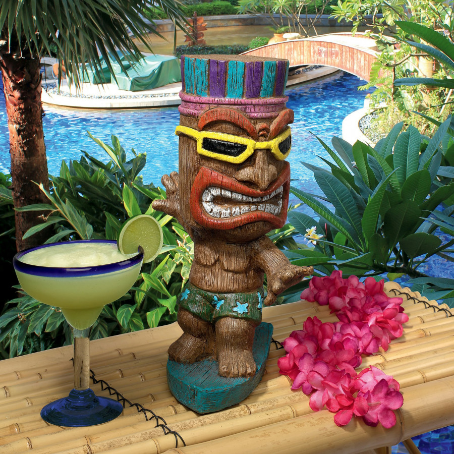 Toscano - Kahuna Tiki Surfer Dude Statue