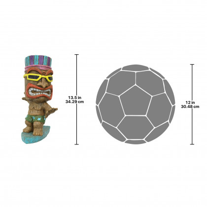 Toscano - Kahuna Tiki Surfer Dude Statue