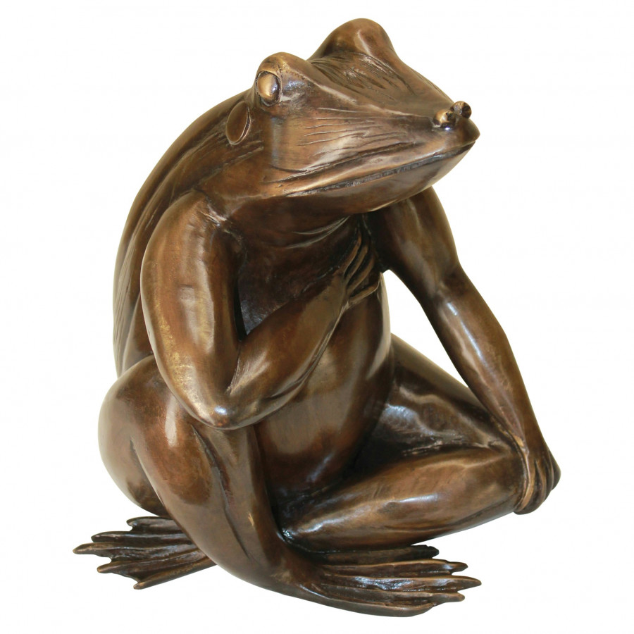 Toscano - Forever in my Heart Frog Garden Statue