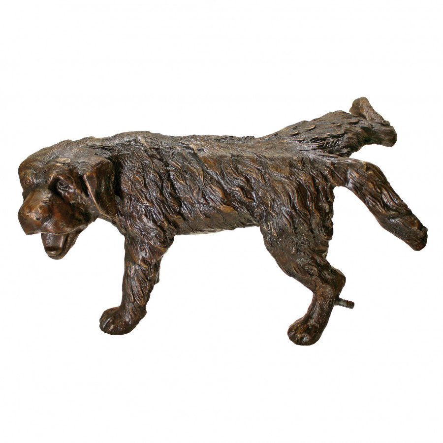 Toscano - Naughty Puppy Peeing Dog Garden Statue