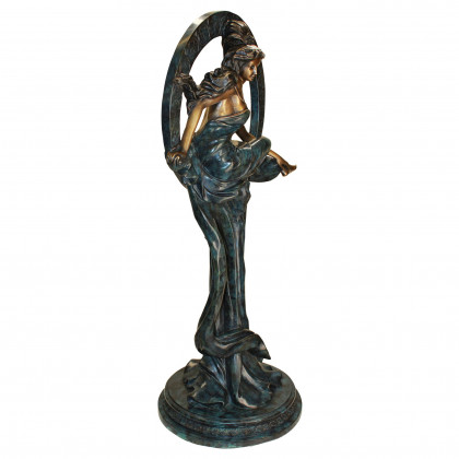 Toscano - Alphonse Mucha Maiden of the Arts Statue