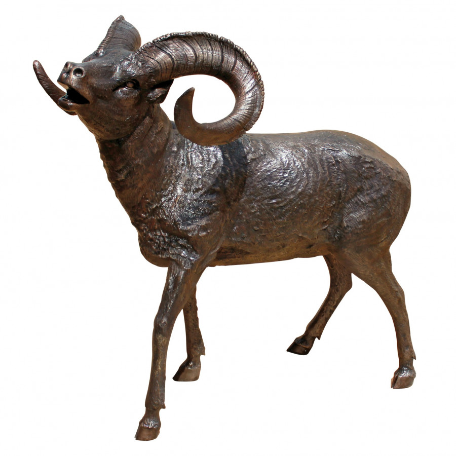 Toscano - Big Horn Sheep Garden Statue