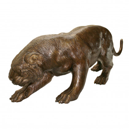 Toscano Prowling Garden Statue - Tiger