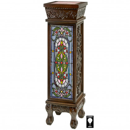 Toscano - Baldwin Beaux-Arts Illuminated Hand-Crafted Pedestal