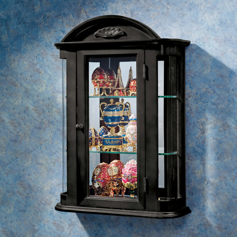 Toscano - Rosedale Hardwood Wall Curio Cabinet