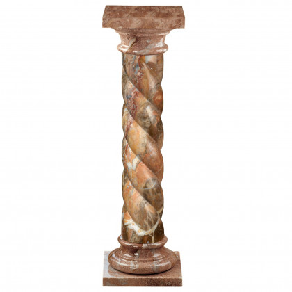 Toscano - Venetian Doges Solid Column in Tan, Marble