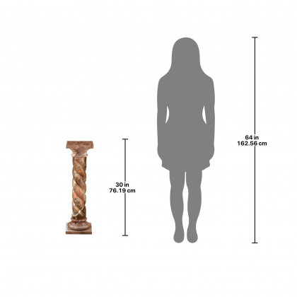 Toscano - Venetian Doges Solid Column in Tan, Marble