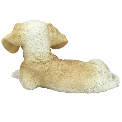Toscano - Yellow Labrador Puppy Dog Statue