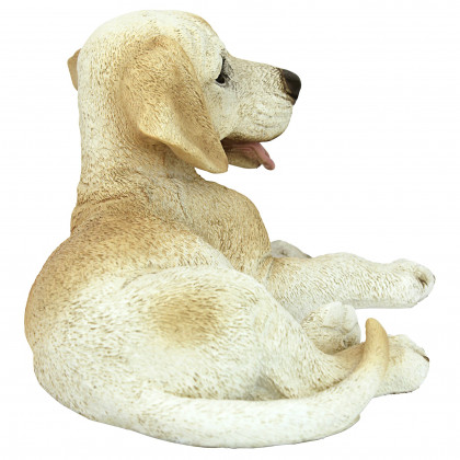 Toscano - Yellow Labrador Puppy Dog Statue