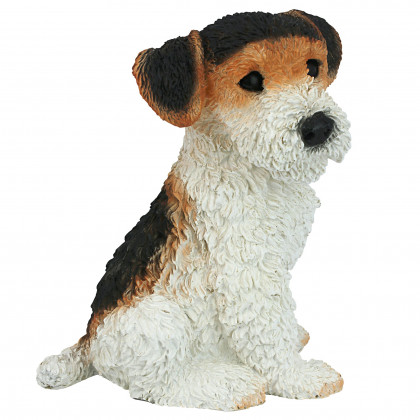 Toscano - Fox Terrier Puppy Dog Statue