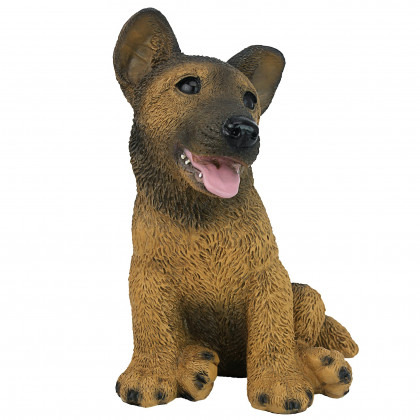Toscano - German Shepherd Puppy Dog Statue