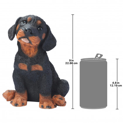 Toscano - Rotweiler Puppy Dog Statue