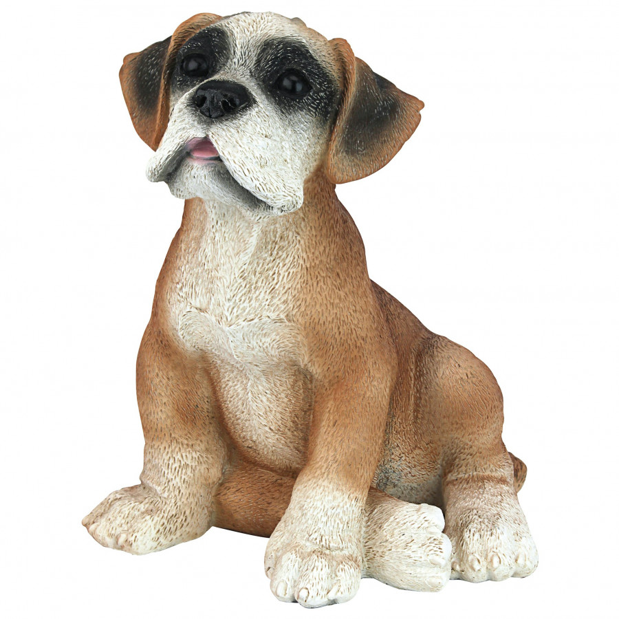 Toscano - Boxer Puppy Dog Statue