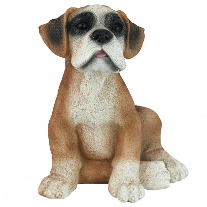 Toscano - Boxer Puppy Dog Statue