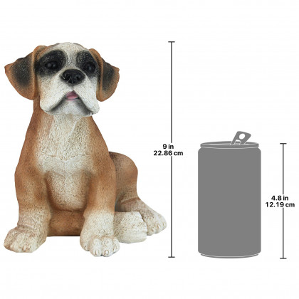 Toscano - Boxer Puppy Dog Statue