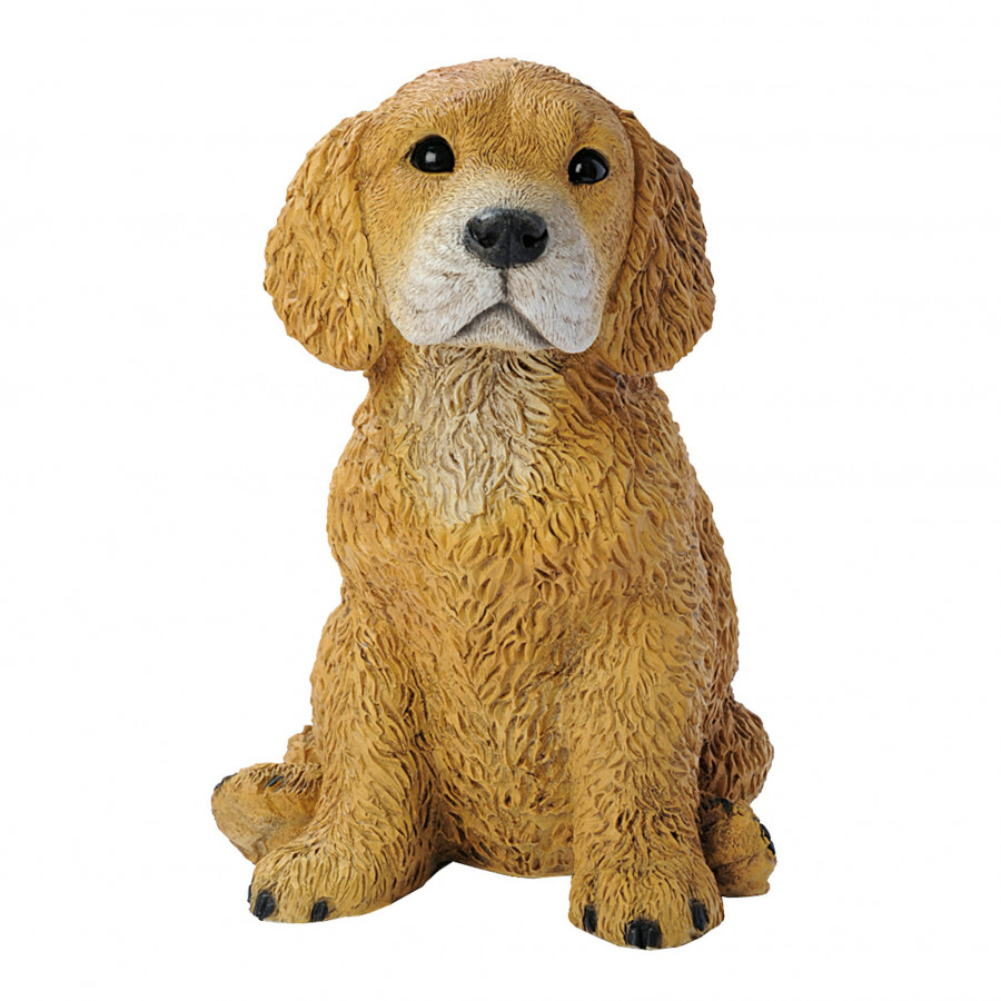 Toscano - Golden Retriever Puppy Dog Statue