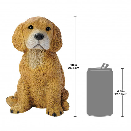 Toscano - Golden Retriever Puppy Dog Statue