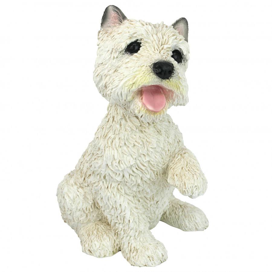 Toscano - West Highland Terrier Puppy Dog Statue