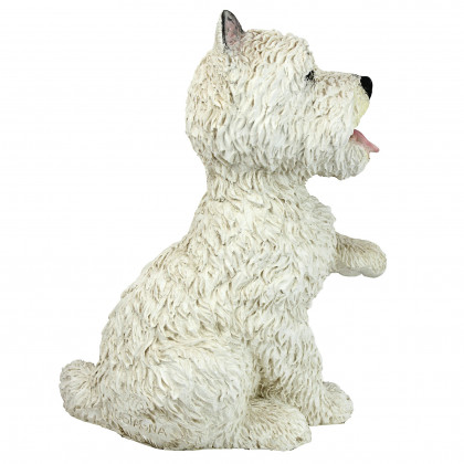 Toscano - West Highland Terrier Puppy Dog Statue