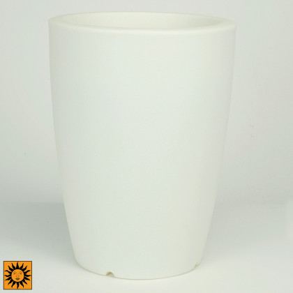 Toscano Glow in the Dark 14" Planter Urn - White
