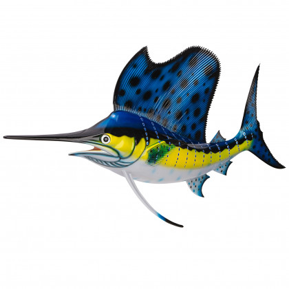 Toscano - Key West Sailfish Trophy Wall Sculpture