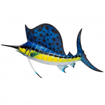 Toscano - Key West Sailfish Trophy Wall Sculpture