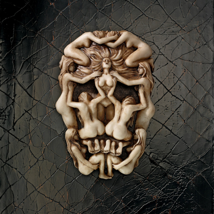 Toscano - Memento Mori Gothic Death Skull Wall Sculpture