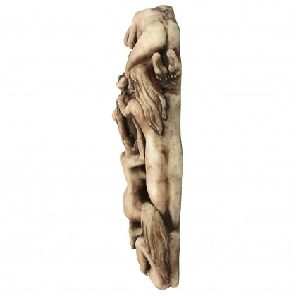Toscano - Memento Mori Gothic Death Skull Wall Sculpture