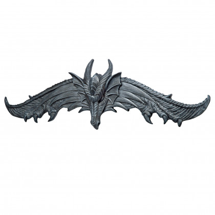 Toscano - Hardwick Dragon Sculptural Wall Pediment