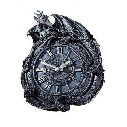 Toscano - Penhurst Dragon Sculptural Wall Clock