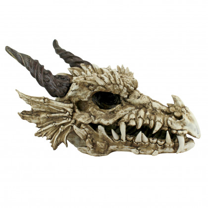 Toscano Stoker Moors Dragon Skull Statue - Large