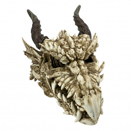 Toscano Stoker Moors Dragon Skull Statue - Large