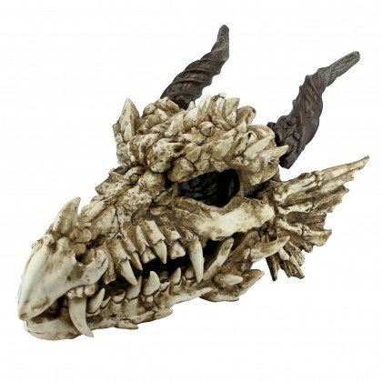 Toscano Stoker Moors Dragon Skull Statue - Large
