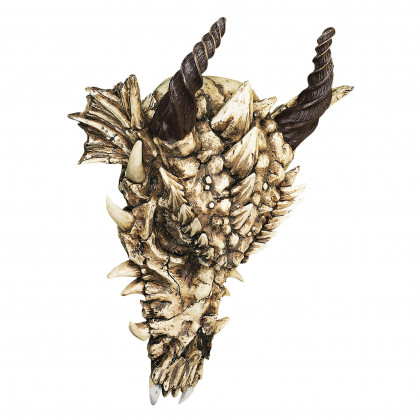 Toscano Stoker Moors Dragon Skull Statue - Small