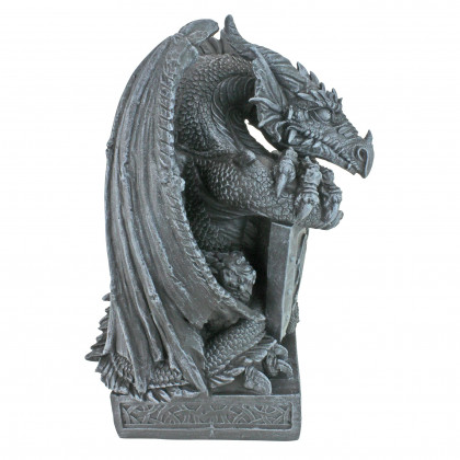 Toscano - Shield the Arthurian Dragon Statue