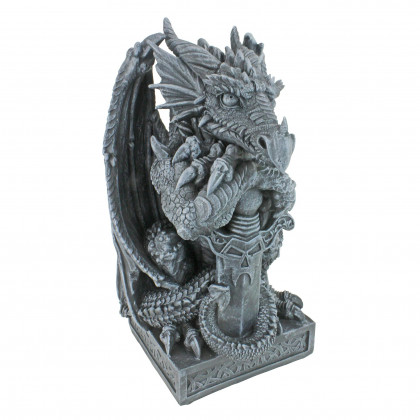 Toscano - Sword the Arthurian Dragon Statue