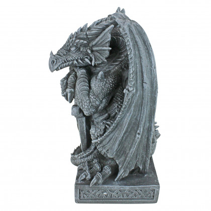 Toscano - Sword the Arthurian Dragon Statue