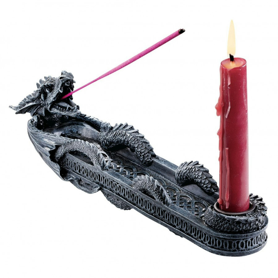 Toscano - Dragon of Trelawny Manor Sculptural Incense Burner