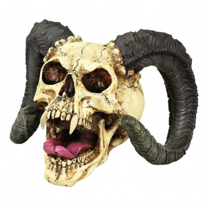 Toscano - The Skull of the Horned Beast Statue