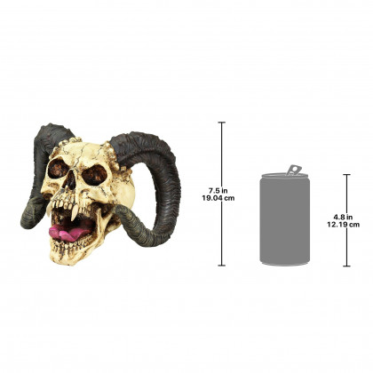 Toscano - The Skull of the Horned Beast Statue