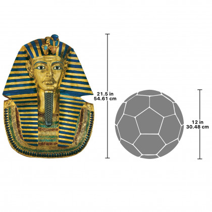 Toscano - King Tutankhamen Egyptian Pharaoh Wall Sculpture