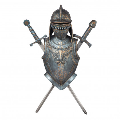 Toscano - Nunsmere Hall 16th-Century Battle Armor Wall Sculpture Collection